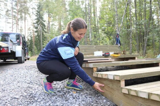 Kiikan kuntoportaat Sanna Hinkkanen