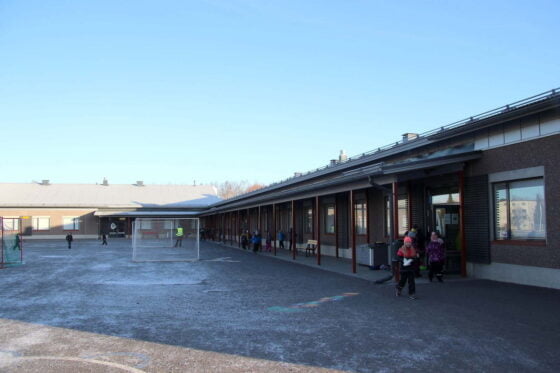 Lauttakylän koulun väistötilat