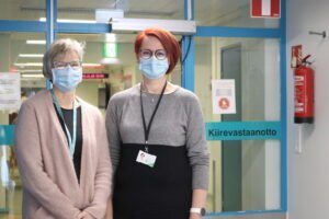Tuula-Kaarina Nieminen Hanna Heikkila kiirevastaanotto Sotesi