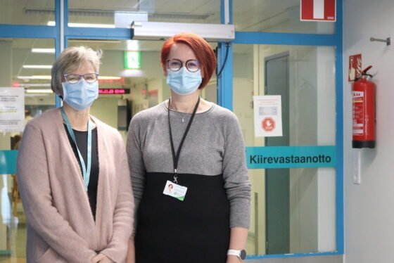 Tuula-Kaarina Nieminen Hanna Heikkila kiirevastaanotto Sotesi