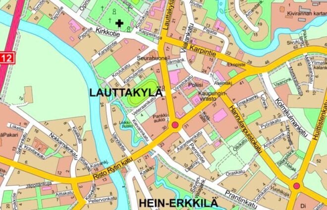 Vanhoja Karttoja Ja Vähän Uusiakin – Huittisten Kaupungin Karttapalvelu ...