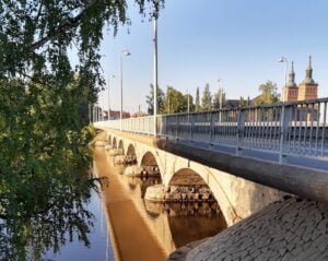 Vammaskosken silta kesa Tyrvaan kirkko aamu silta Rautavesi