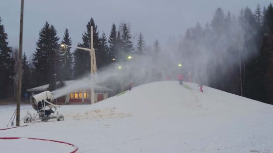 lumitykki kännölässä