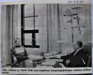 Alpo Jokinen ja Matti Pulli