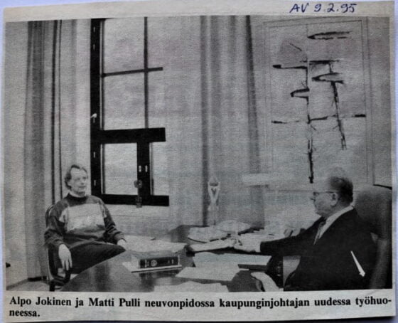 Alpo Jokinen ja Matti Pulli