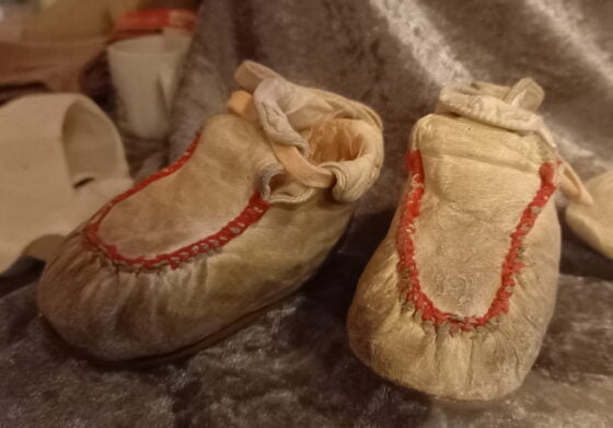 Huittisten museo vauvan_tossut