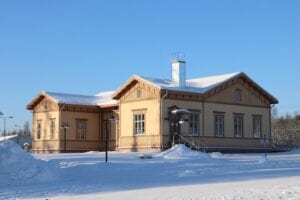 rautatieasema Vammala juna asema