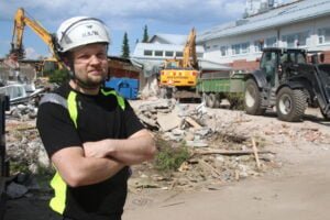 HHT-rakennuksen Hugo