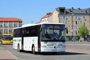 Rautaveden Liikenne bussi linja-auto Turussa kuva Onni Lehtimaki