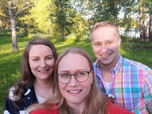 Jenni Jokinen, Minna Isotalo, Leevi Karisalmi