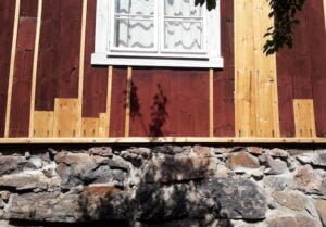 rakennusperinto punamulta vanha talo