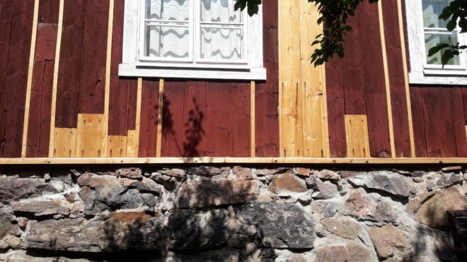 Rakennusperintö, korjaus, vanha rakennus