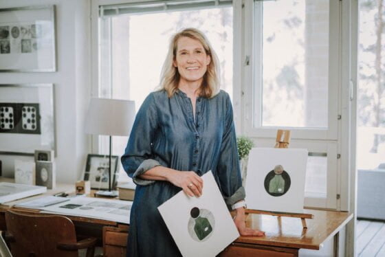 Anne Makela taidegrafiikka