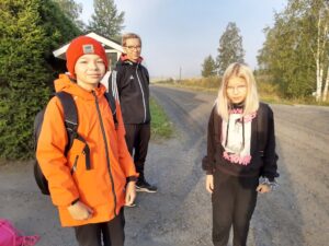 koulukuljetus koulukyyti Heidi Saarela