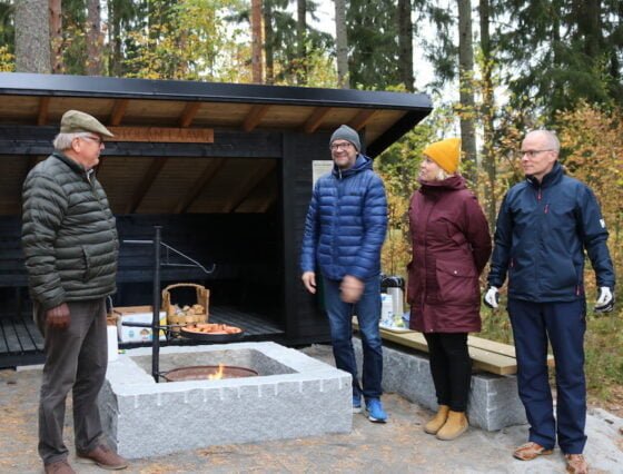 Muistolan laavu Jorma Hamalainen kaupungin vaki