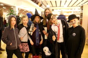Harry Potter tapahtuma kirjasto