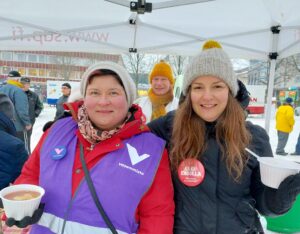 Leena Saarela ja Jenni Jokinen