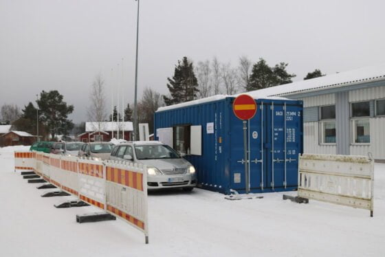 aluevaalit drive in vaalit aanestys Nuutilankuja aanestyspiste