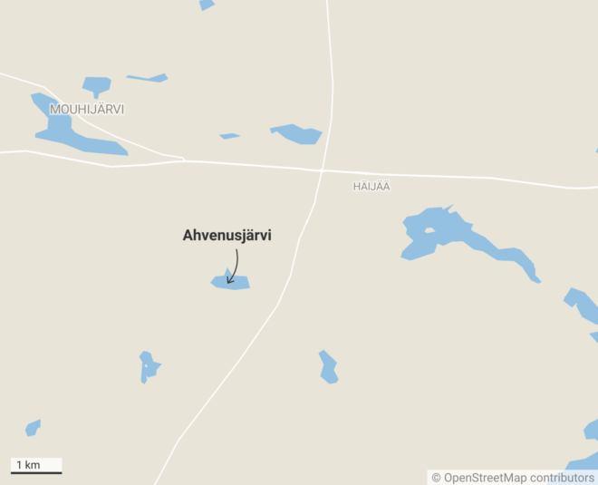 Ahvenusjärvi, Sastamala