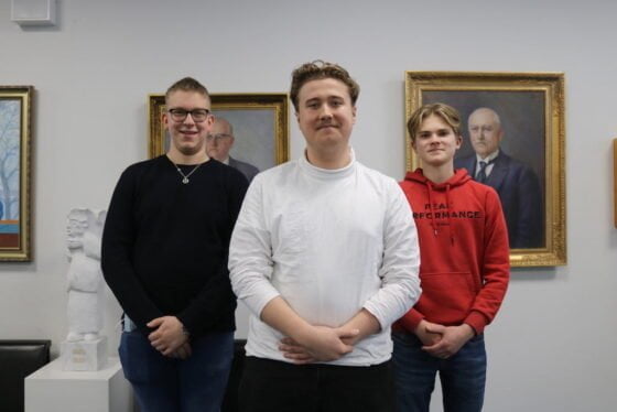nuorisovaltuusto nuorisovaltuutetut Veeti Pyhalto Jarkko Metsala Atte Ollila