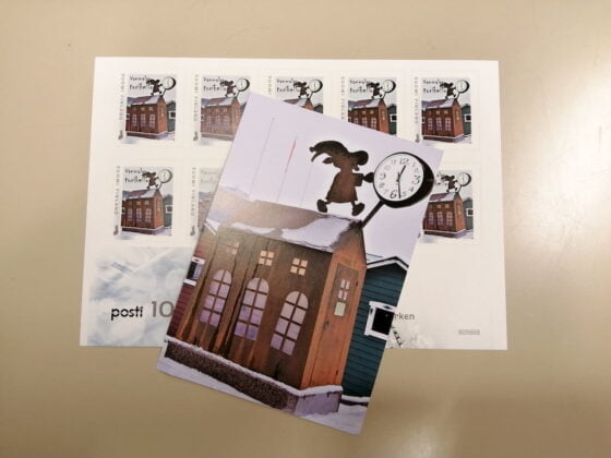 postimerkin paiva erikoismerkki Herra Hakkarainen