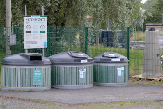 kierratyspiste paperinkerays metallinkerays