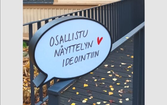Museo osallistu nayttelyn ideointiin