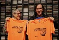 Pyorailija Jordi Marjatta ja Jukka Syrjanen