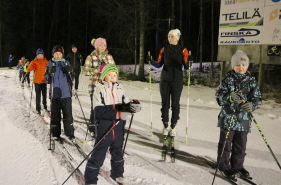 hiihtokoulu, hiihto, Vinkki, VsV