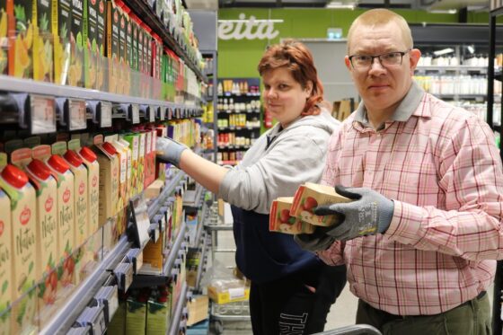 Oivapaja kauppaharjoittelu Marika Matti