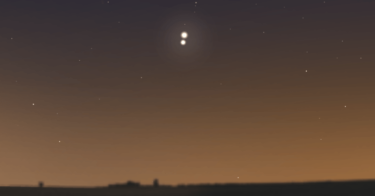 Venus, Jupiter
