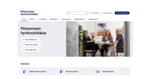 Pirkanmaan hyvinvointialue, kotisivut