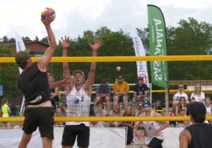 ++Beach volleyn SM-osakilpailu Sastamala Open, naiset, 30.7.2023, kuva Hannu Moilanen