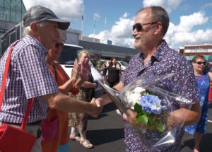 Vammalan tori 15.7.2023, kansanvallan päivä, kuva Hannu Moilanen