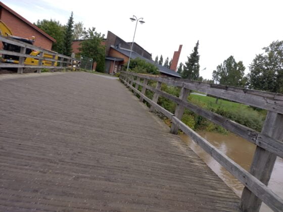 Särkimyskosken puusilta
