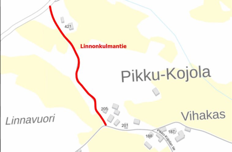 Sastamala, Linnonkulmantie