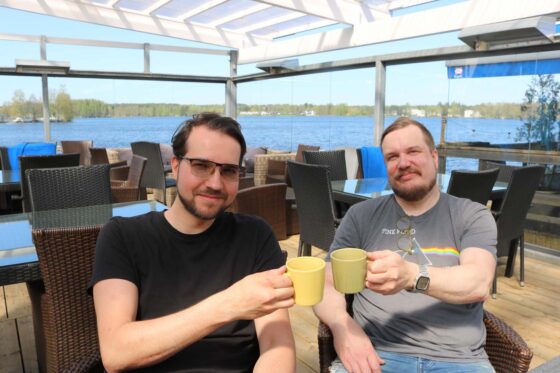 Klaus Saari ja Petri Hankonen