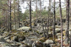 Hurttio, Karkku, kallio