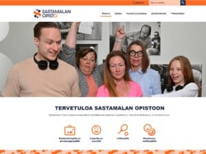 Sastamalan Opiston uudet kotisivut