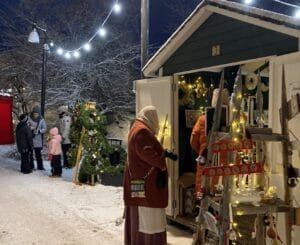Pukstaavi, Vanhan ajan joulumarkkinat, Joulumarkkinat