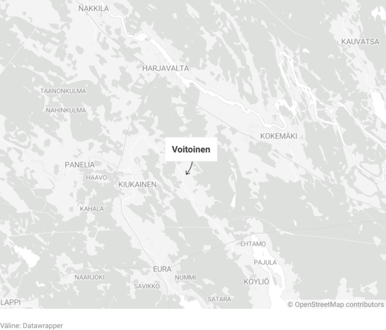 Säkylä, Köyliö, Voitoinen
