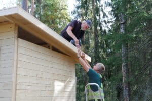 Lavia, Huuhkajavuori