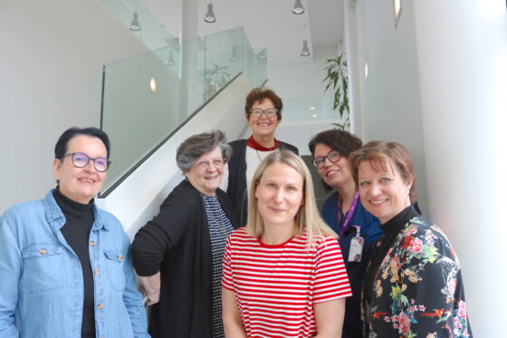 Päivi Rasimus, Outi Metso, Maija Lyytikäinen, Päivi Karvinen, Mervi Saari, Maiju Vuorenoja