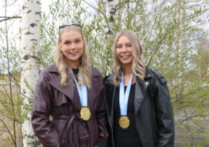 Selma Räsänen ja Teija Vuorenmaa