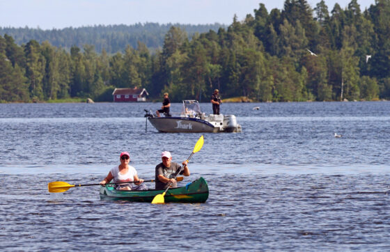 Rautavesi, Kokemäenjoki, melonta, kanootti, vene, veneily, kalastus, Kesäpäiviä Sastamalassa 2025, kuva Hannu Moilanen
