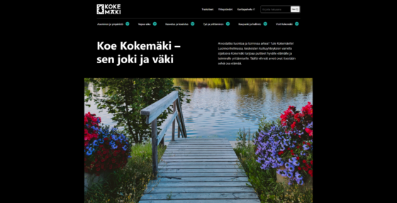 Kokemäen kaupungin uudet kotisivut