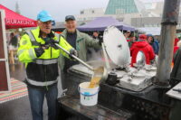 Lähetyksen syystori 2025, Sastamalan seurakunta, hernesoppa, hermekeitto, soppatykki, Kari Intonen, Esa Suutari