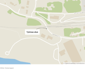 Sastamala, Asemakatu, Vanerikatu-Nokiankatu