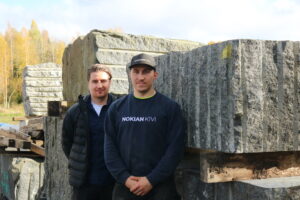 NOKIAN KIVI ulkona veljekset