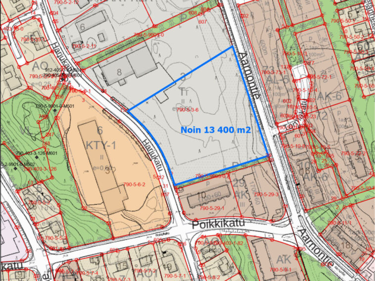 Vammalan uuden paloaseman tontti